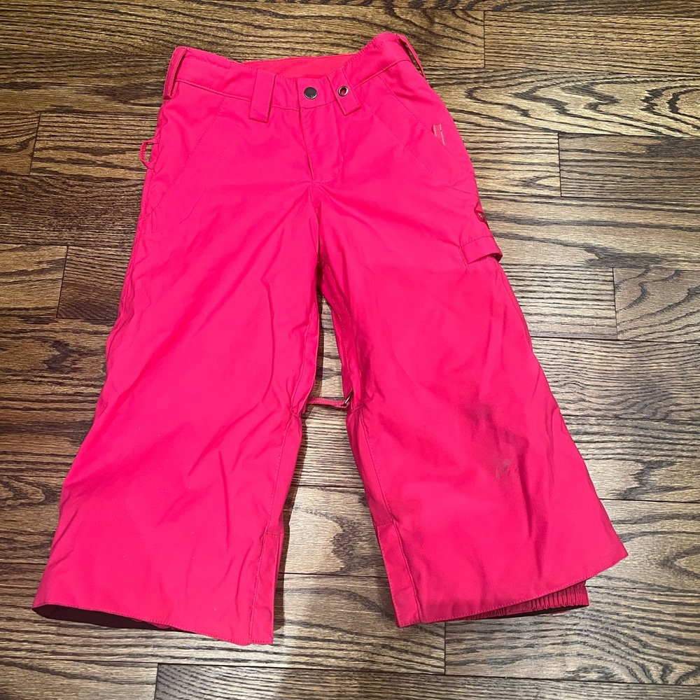 Almost new Burton Sz 5-6 girls snow pants